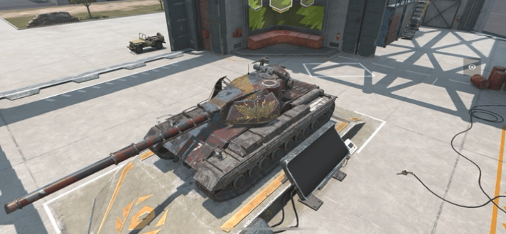 《坦克世界闪击战》如果轮椅有排名 这辆车妥妥夯爆了！