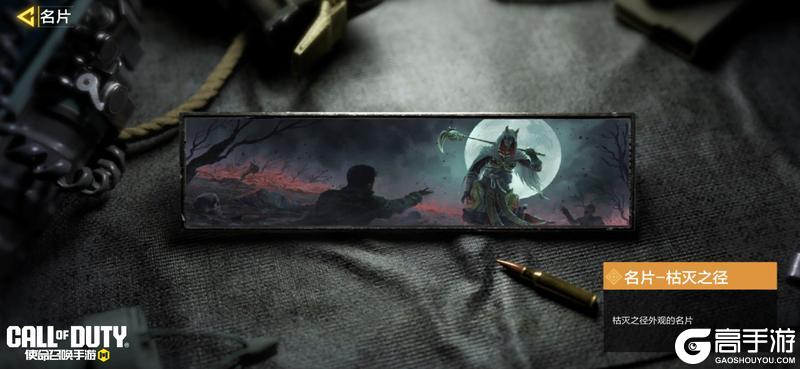 《使命召唤手游》收割末路的灵魂！传说级武器ECHO-永恒邀约即将登场