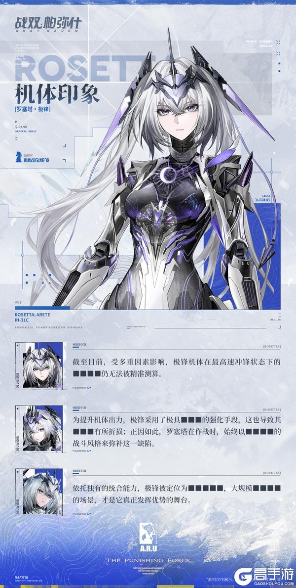 《战双帕弥什》◆新增泛用机体 | 罗塞塔·极锋