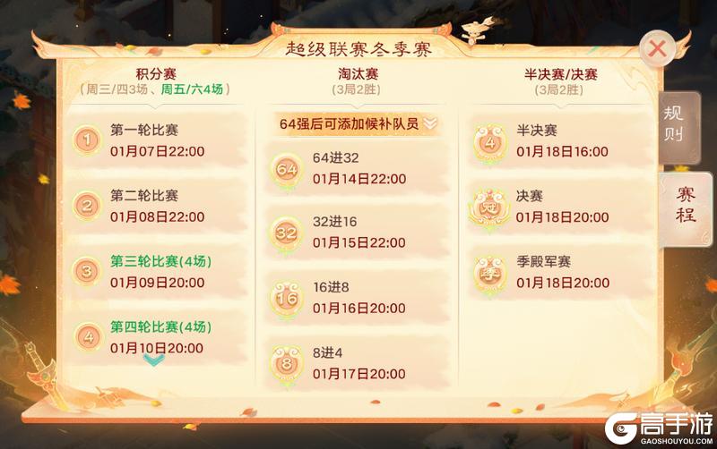 《大话西游》2025超级联赛冬季赛淘汰赛今日开启！