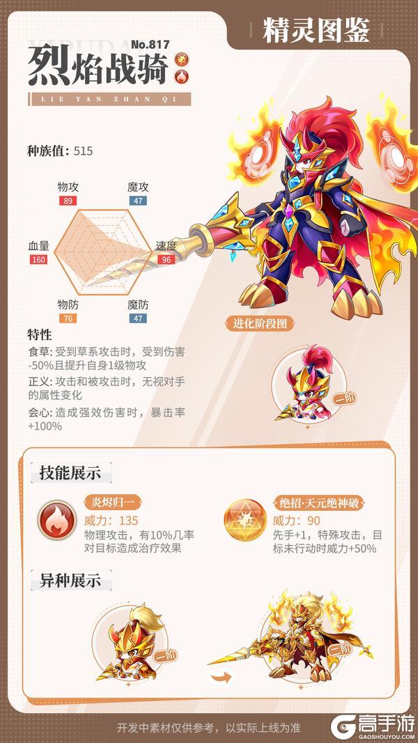 《西普大陆》精灵百科|烈焰战骑&欢歌蜂后