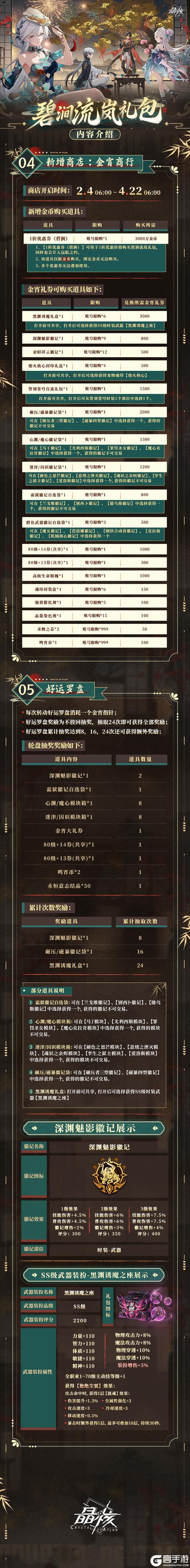 《晶核》时装预览丨全新时装外观「碧涧流岚」及远航之旅介绍