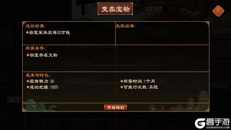 《大周列国志》宫廷密谋与家族钱粮介绍