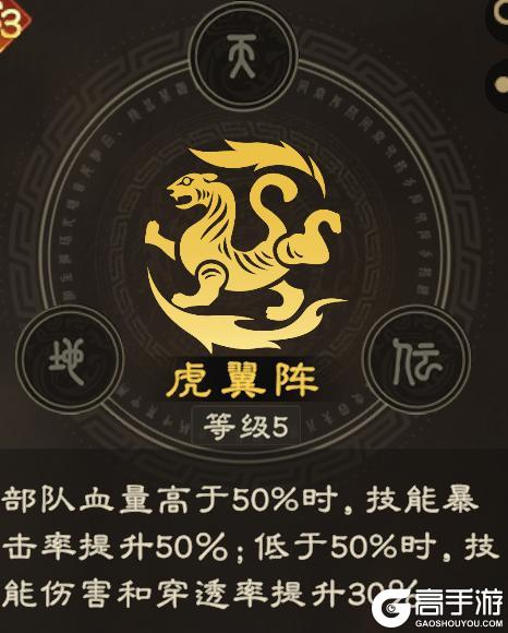 克制反击队！《偃武》虎翼阵特性 + 适配阵容详解