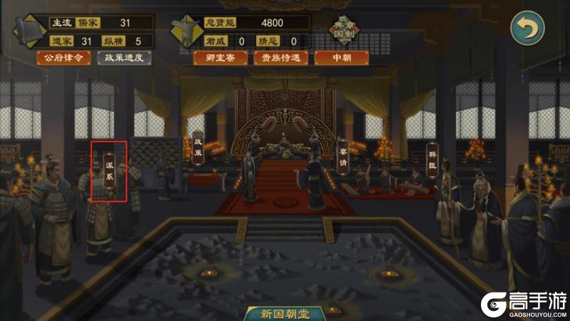 《大周列国志》派系系统介绍