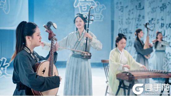 国乐染江湖！国风女演奏家奏响《热血江湖：归来》乐师上线盛典！