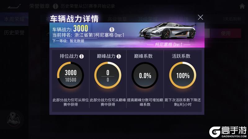 《王牌竞速》巅峰赛-S1赛季下周开启提前了解