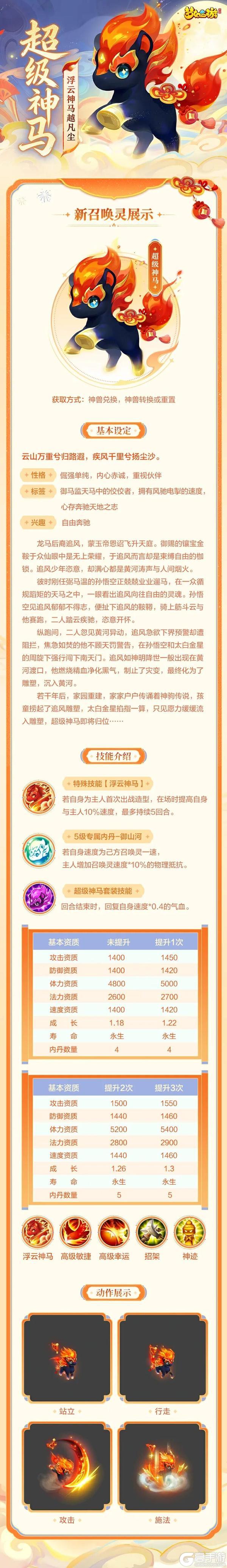 《梦幻西游》神马?浮云!全新三界顶流超级神马来袭!