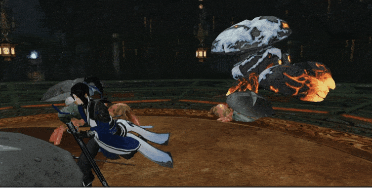 《一梦江湖》反差副本遇懂它少侠：借滚石、引离火、焚尽浊污！