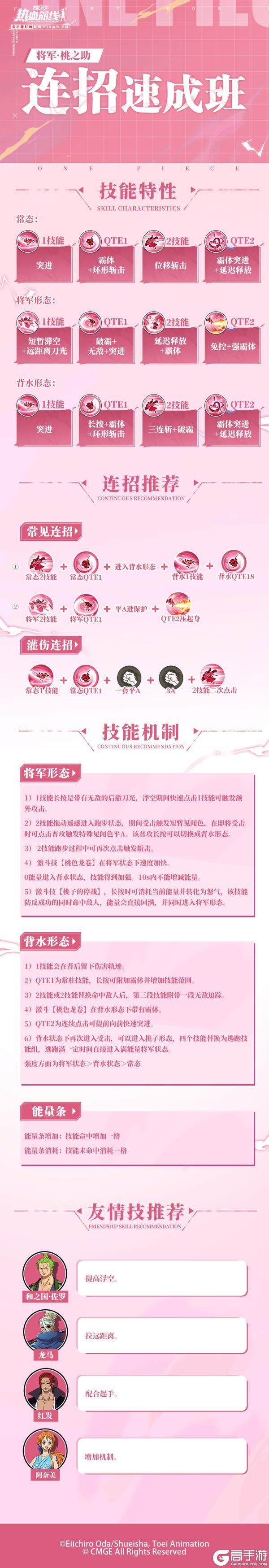 《航海王热血航线》刀光破阵！将军·桃之助连招秘籍