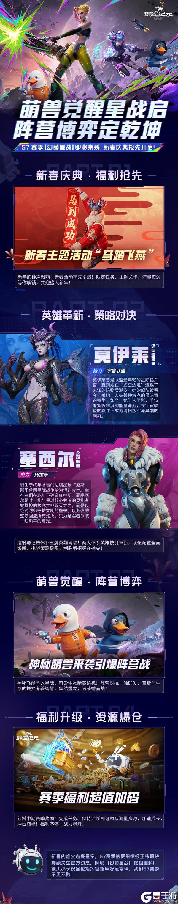 《群星纪元》春节主题活动及S7赛季内容预告一图速览