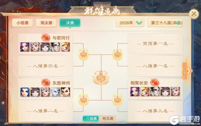 《大话西游》大话手游第38届群雄逐鹿迎重磅升级