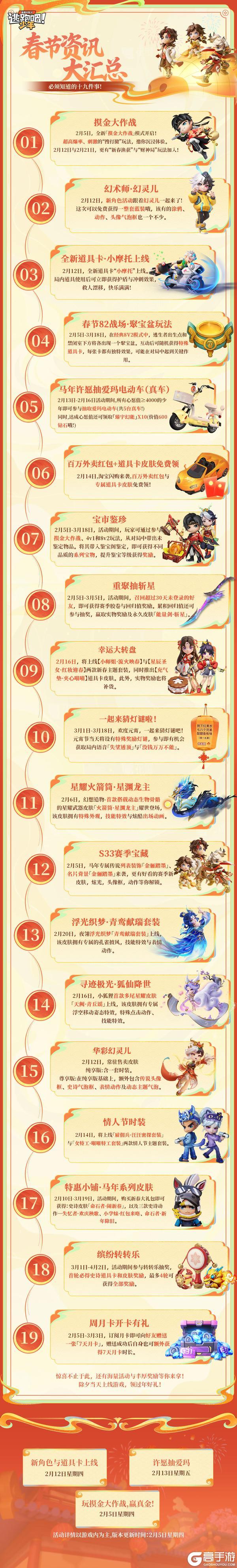 《逃跑吧！少年》新春版本抢先看！