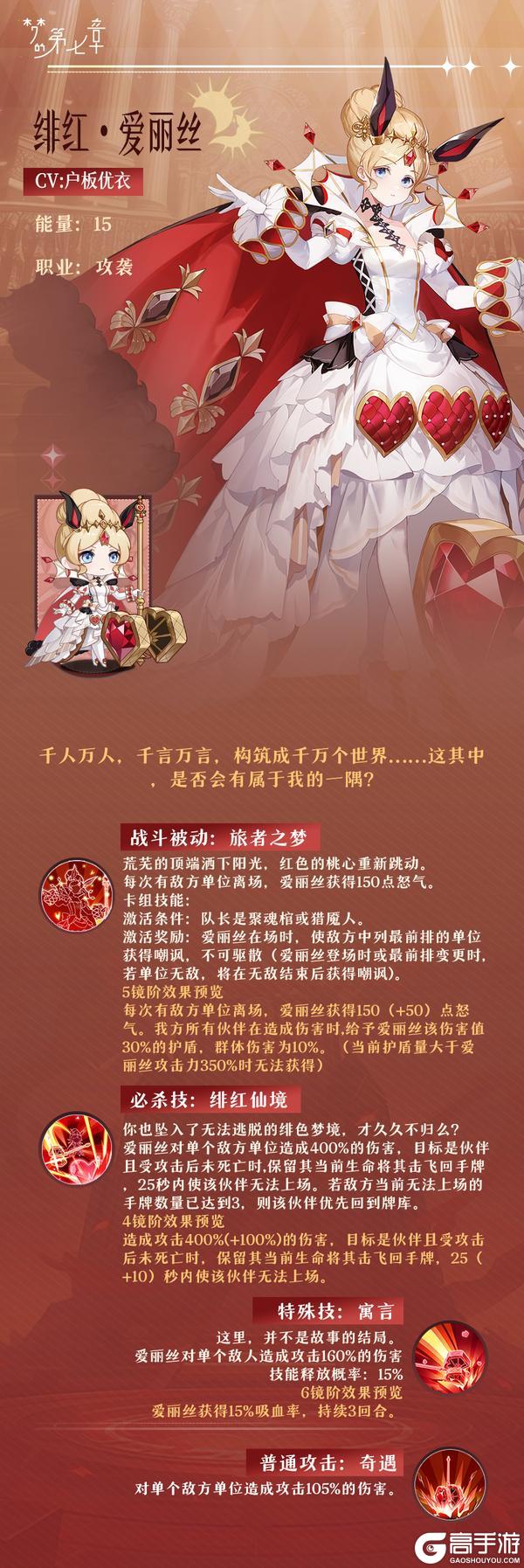 《梦的第七章》【链接者档案】绯红·爱丽丝