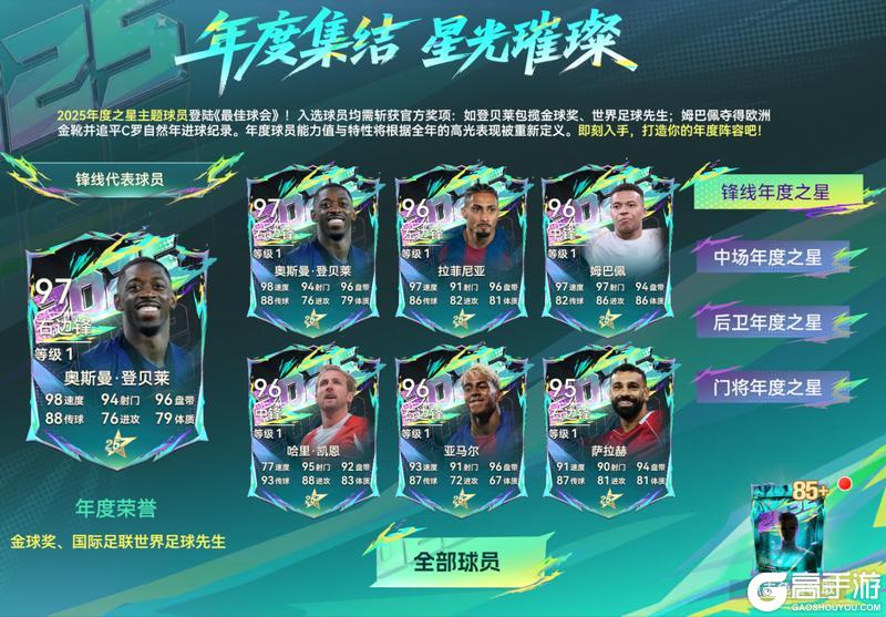 《最佳球会》速码！新春年度双期活动全攻略 球星福利拿到手软