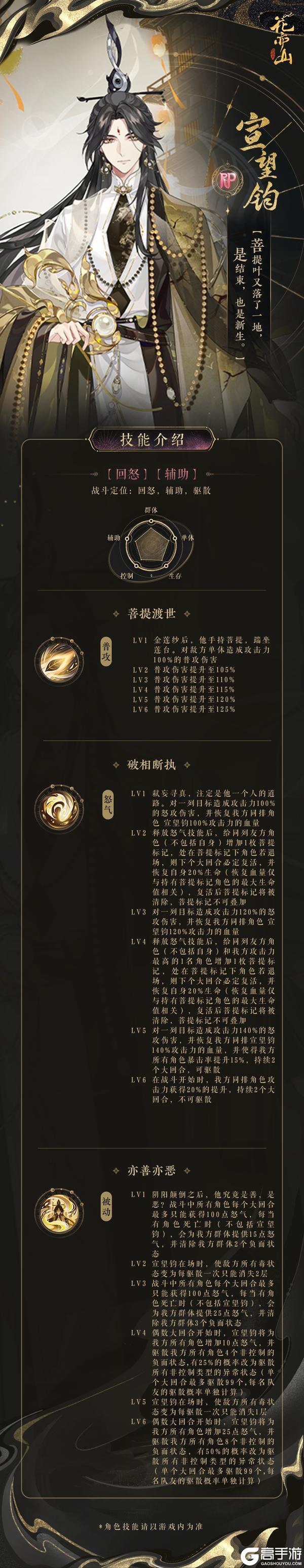 《花亦山心之月》欲渡春时丨新名士信息公开：RP宣望钧