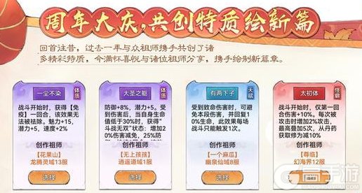 《最强祖师》2周年庆典情报，参与签到领联动灵兽！