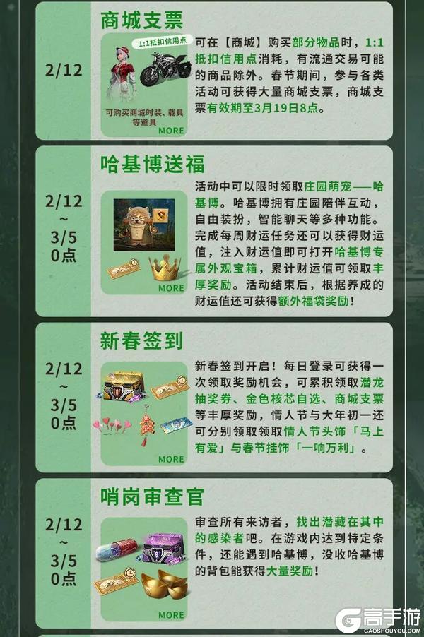 《明日之后》更新公告 庄园里那只会说话的不是狗