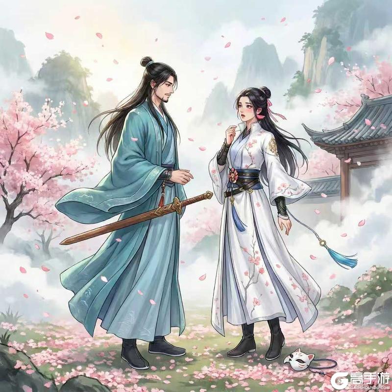 《少年歌行：风花雪月》情人节｜青城雪落，桃花初绽