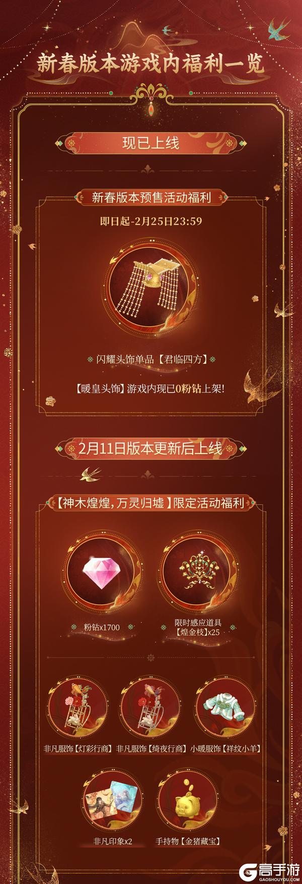 🔥闪耀暖暖新春版本🔥特❗️大❗️猛❗️料❗️火速围观