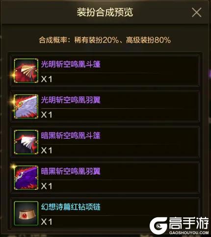 《地下城与勇士起源》【版本前线】第5期稀有装扮“极天幻翼”&天5合成活动预告