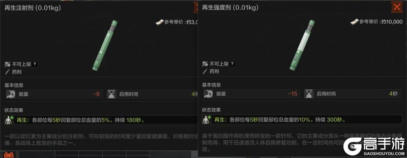 《暗区突围》药剂攻略：药剂功效&使用攻略