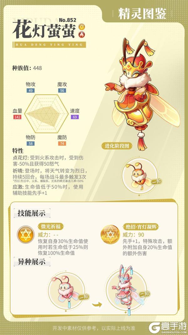 《西普大陆》精灵百科|花灯萤萤&桃花蝶