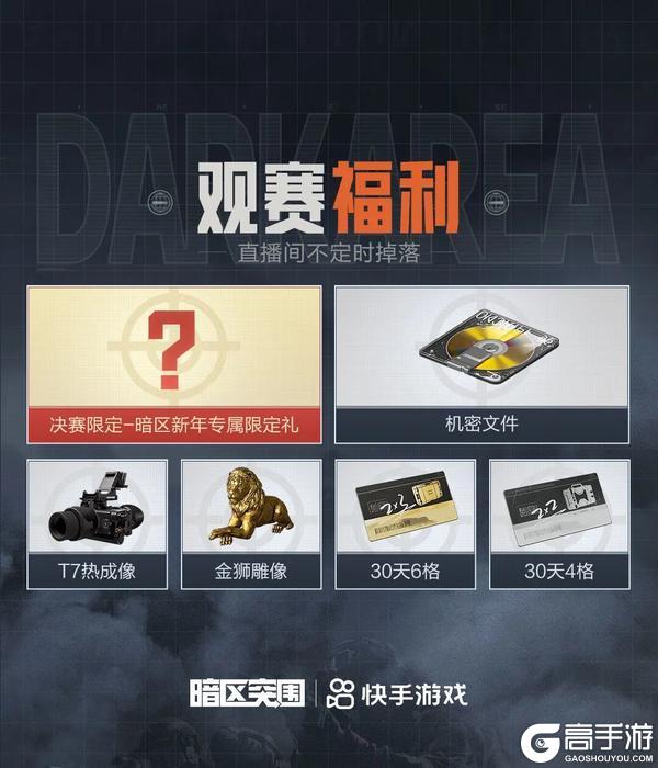 《暗区突围》日鼠杯-快手主播巅峰之战|18万奖金就位!2月9日正式开赛!