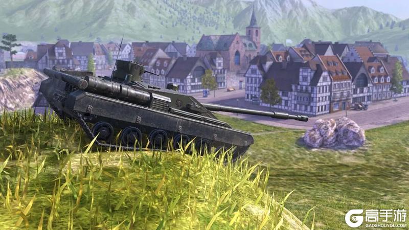 《坦克世界闪击战》别骂老六开上新坦歼你也爱上蹲点！