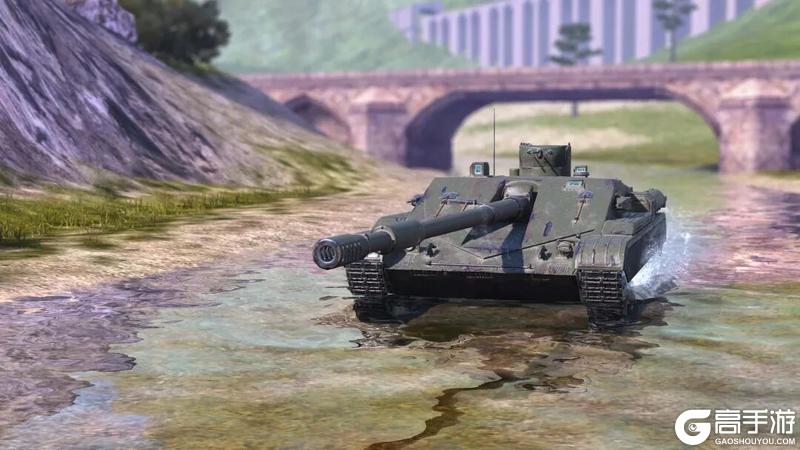 《坦克世界闪击战》别骂老六开上新坦歼你也爱上蹲点！