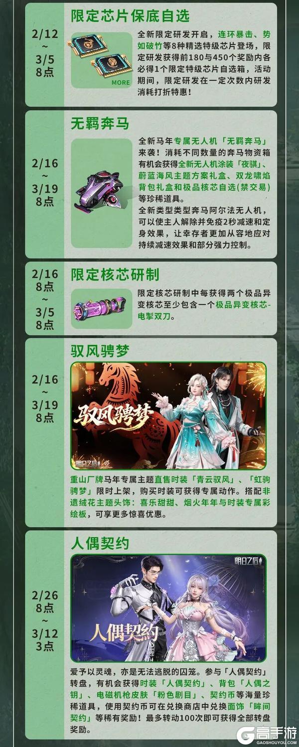 《明日之后》更新公告 庄园里那只会说话的不是狗