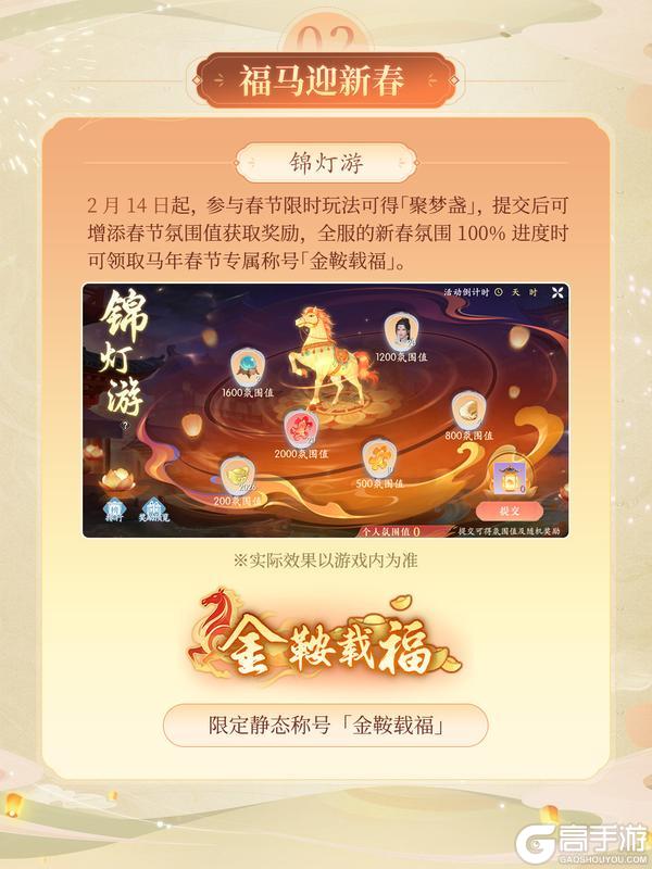 《浮生忆玲珑》良缘驰锦年丨情人节新春活动即将上线！