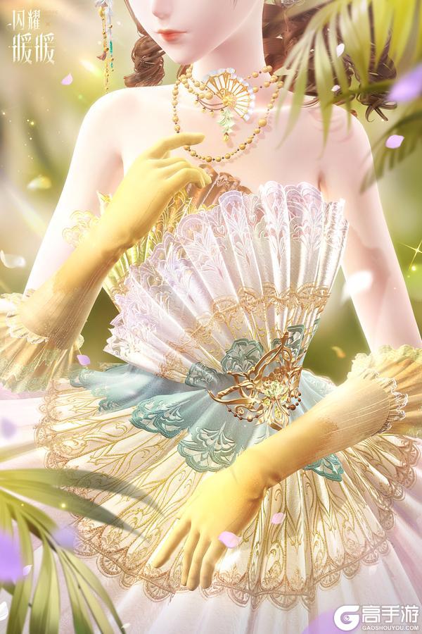 《闪耀暖暖》【全新绮之海套装】春光画扇屏，星羽致礼 | 4月2日首次上线