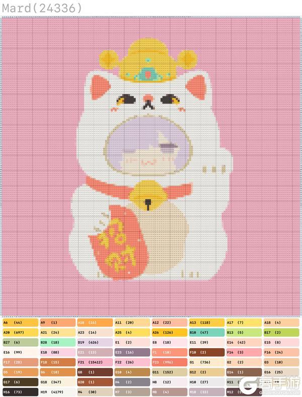 《花花与幕间剧》现在正是染上拼豆的年纪 | 图纸分享