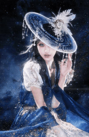 《一梦江湖》当梵高的星空成了裙摆江湖便有了流动的星河!