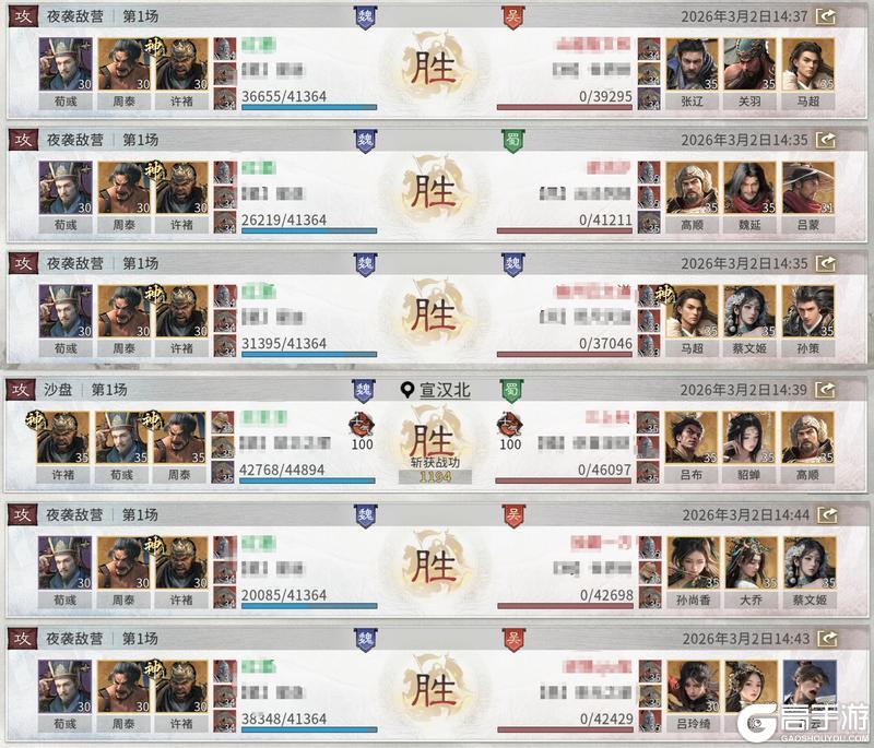 《三国:天下归心》阵容推荐:「护卫点杀队」阵容搭配详解!