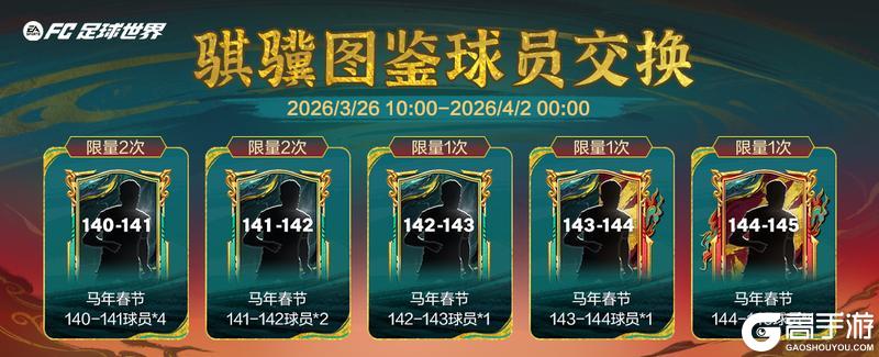 《FC足球世界》全新活动明日之星即将上线，明日之星汰换开启！春日福利齐登场！