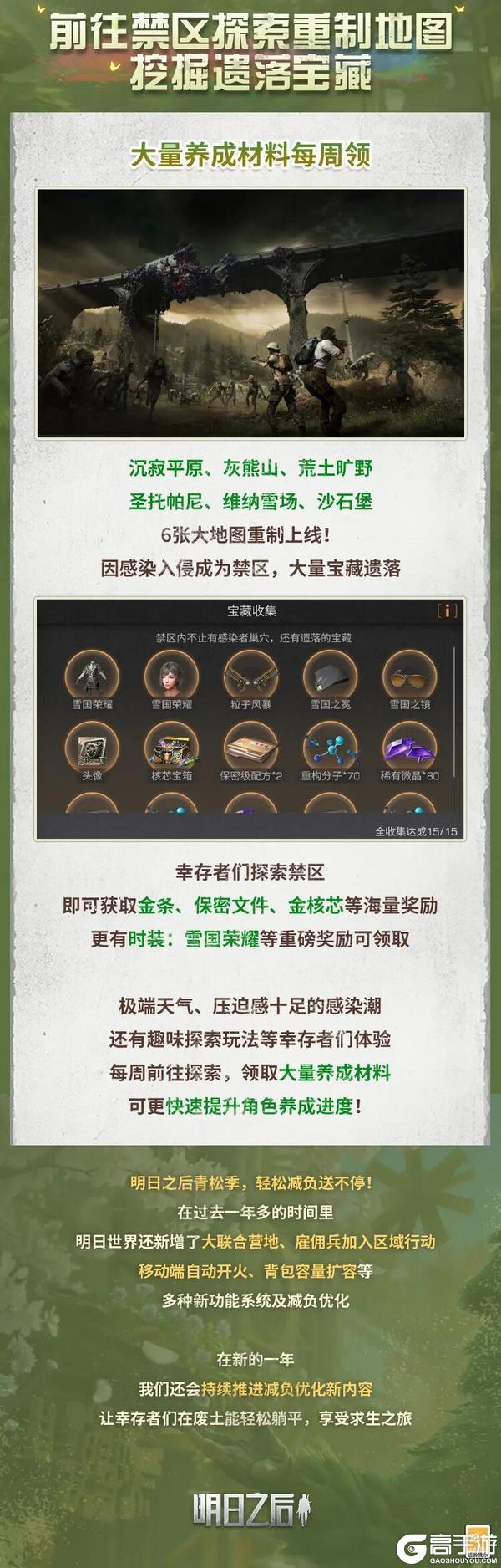 明日之后青松季轻松减负送不停！