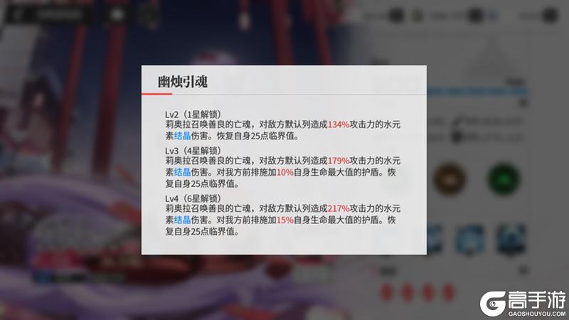 《绯色回响》角色攻略:「莉奥拉」进阶测评