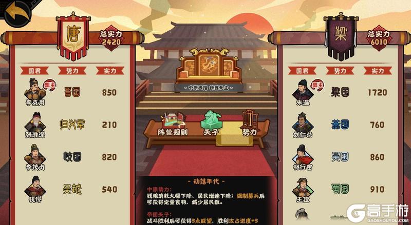 《无悔华夏》开发日志（七十七） - 五代十国