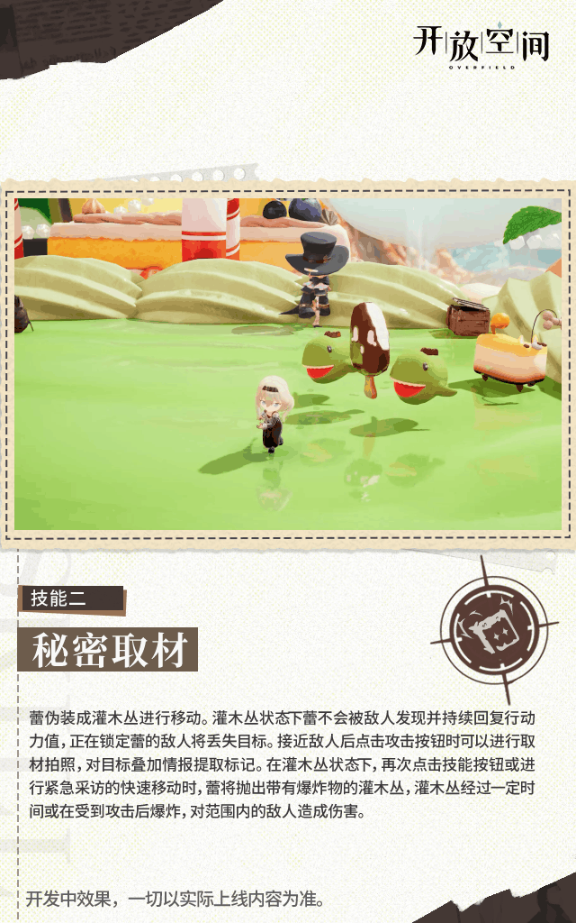 《开放空间》「养成&技能情报」神秘记者 | 康妮·艾蕾塔