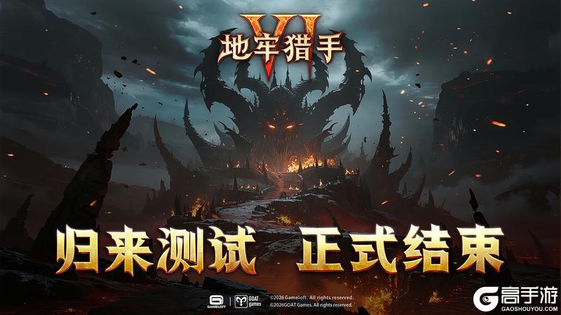 《地牢猎手6》测试关闭通知