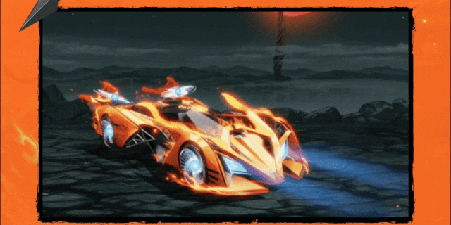 《荒野行动》可切换三形态的火影忍者殿堂级轿车