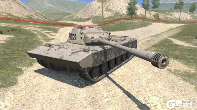 《坦克世界闪击战》平地被消耗坡地打不过这车也太赖了吧