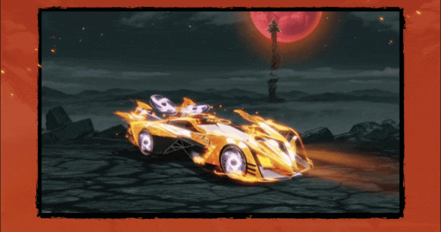 《荒野行动》可切换三形态的火影忍者殿堂级轿车