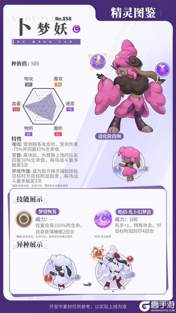 《西普大陆》精灵百科|炽炎龙盾&乌力卡加斯&卜梦妖