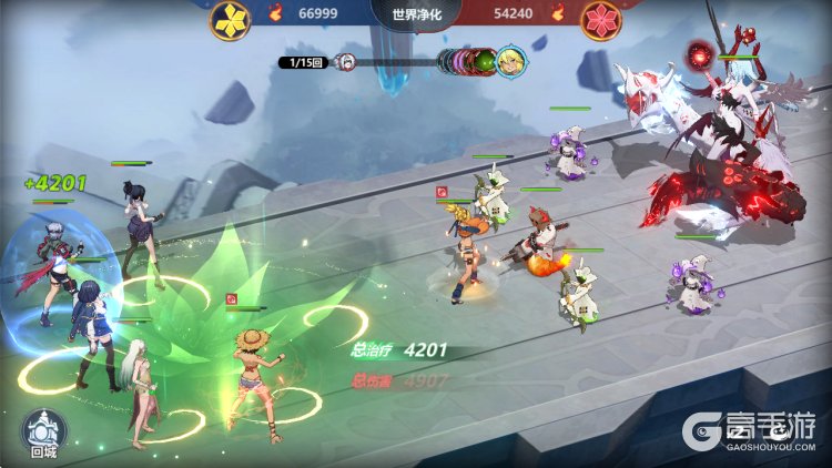 魔法迷域--游戏评测--战斗场景