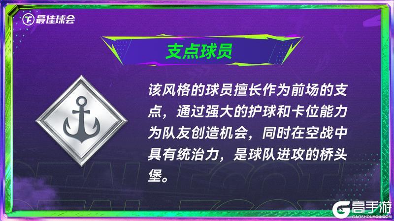 《最佳球会》全新球员风格系统指南发布!代表性球员抢先看!