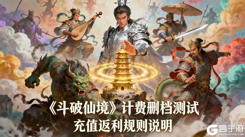 《斗破仙境》今日测试开启！测试规则说明