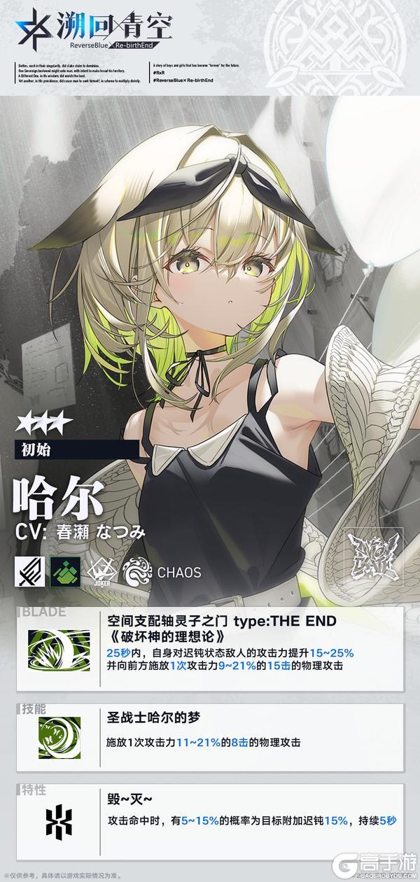 《溯回青空》【骑士介绍&性能解析】哈尔《初始》